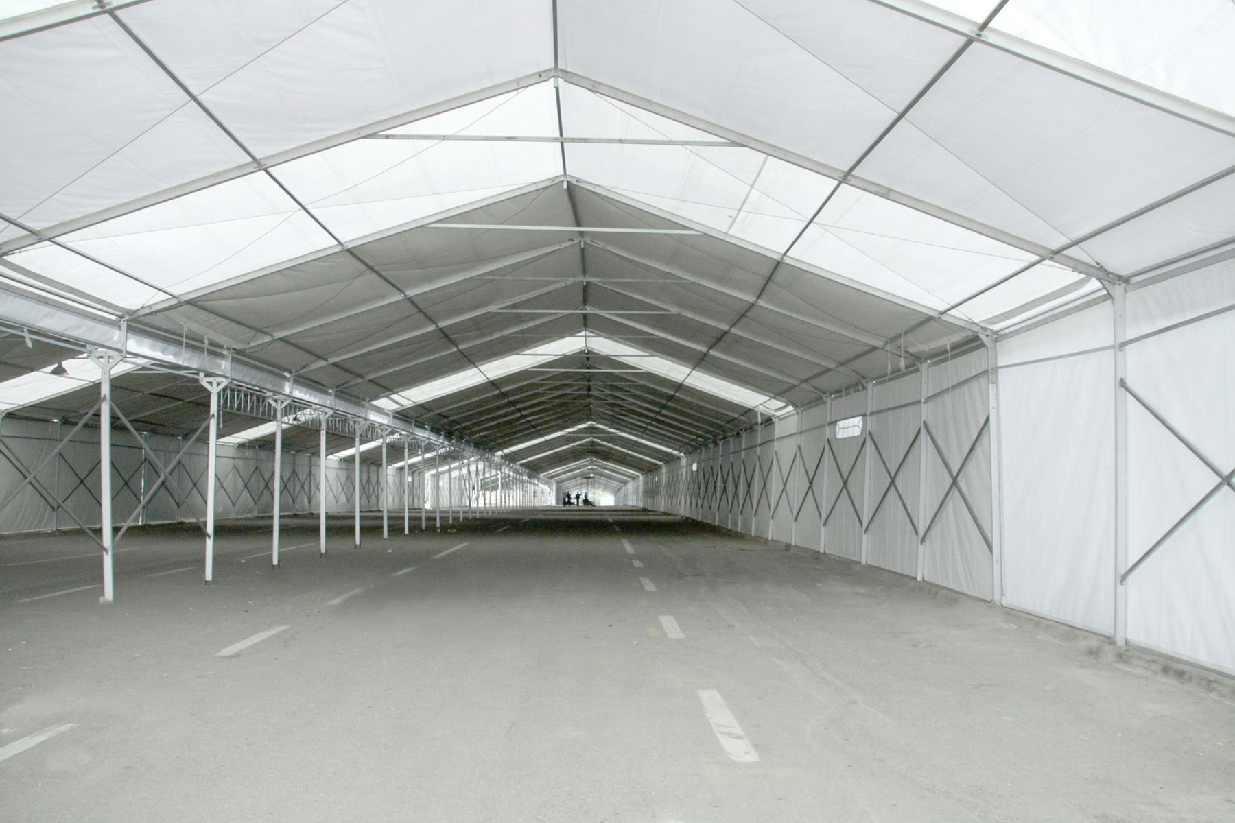 انواع چادر نمایشگاهی چادر دهنه 10 متر و دهنه 20متر  5