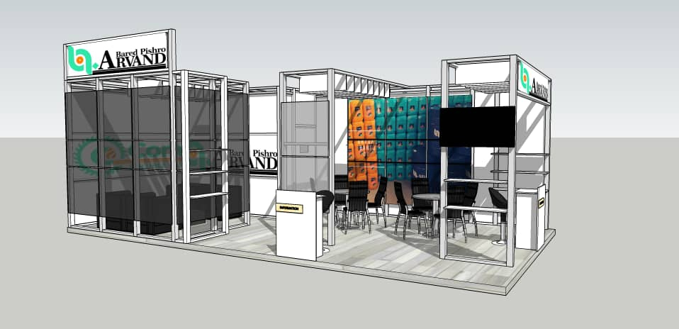 غرفه ماکزیما غرفه ارزان غرفه پیش ساخته  12