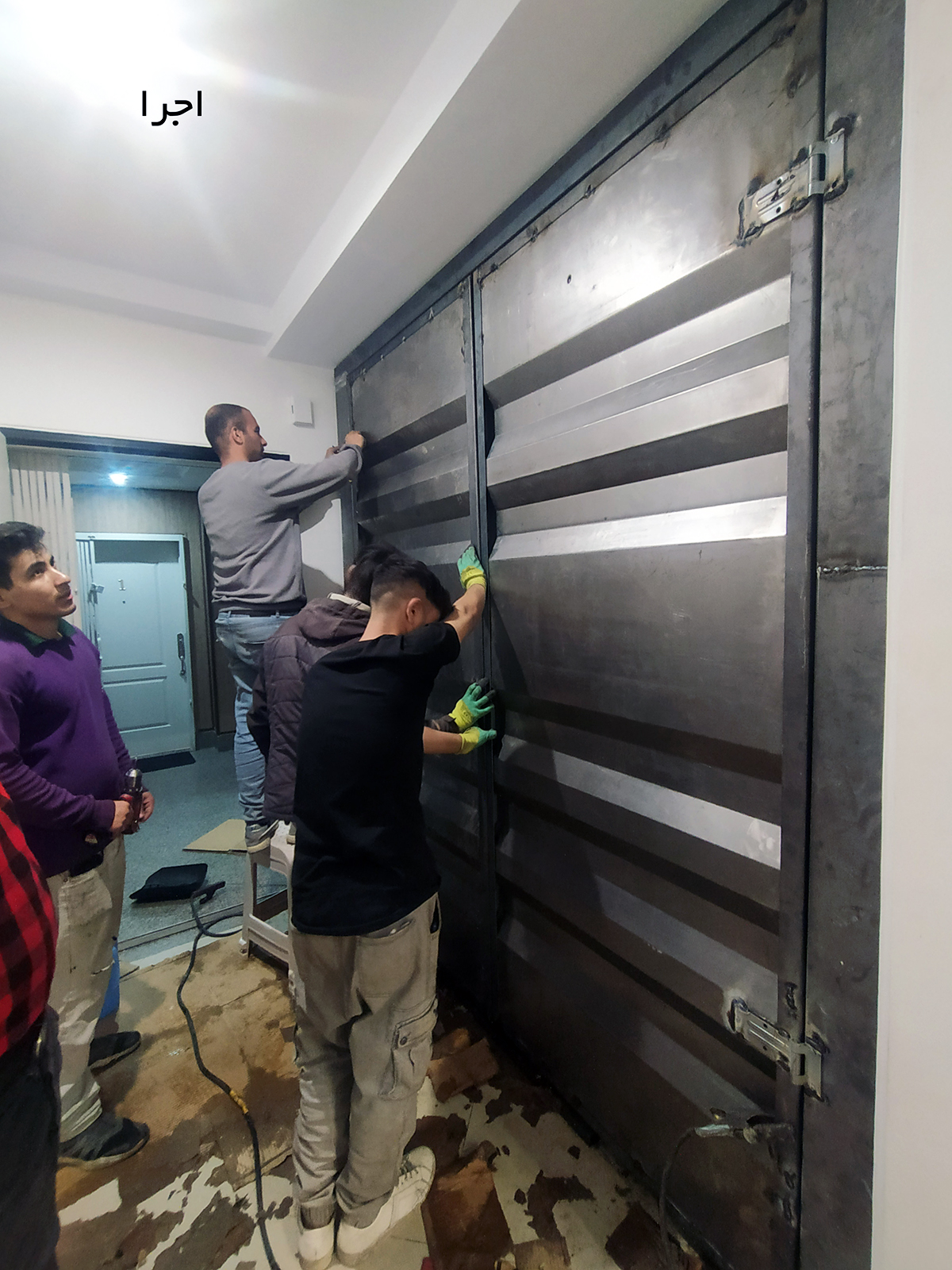 دکوراسیون فلزی کار دکور داخلی و خارجی با آهن و فلز  9