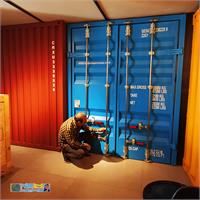 دکور کانتینر . درب کانتیرنری دکور مناسب شرکت های حمل و نقل  13