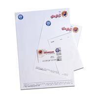 طراحی سربرگ و کارت ویزیت و ارواق اداری ست  7