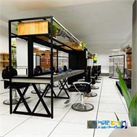 طراحی دکوراسیون و اجرای کامل آریشگاه بانوان 1