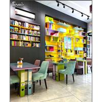 طراحی کافه کتاب دیجیتال - کافش شاپ پنسو 2