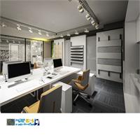 طراحی و بازسازی واحد اداری  پارتیشن اداری  تقسیم بندی فضا در محیط اداری  4