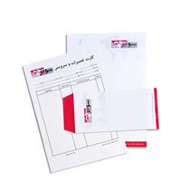 طراحی سربرگ و کارت ویزیت و ارواق اداری ست  6