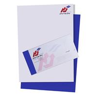 طراحی سربرگ و کارت ویزیت و ارواق اداری ست  8