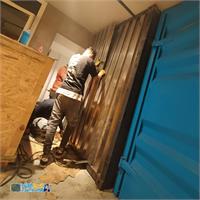 دکور کانتینر . درب کانتیرنری دکور مناسب شرکت های حمل و نقل  3