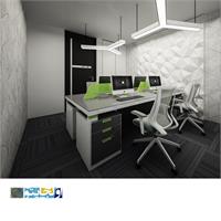 طراحی و بازسازی واحد اداری  پارتیشن اداری  تقسیم بندی فضا در محیط اداری  17