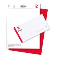 طراحی سربرگ و کارت ویزیت و ارواق اداری ست  12