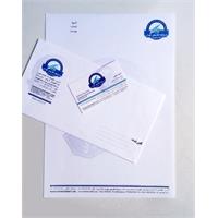 طراحی سربرگ و کارت ویزیت و ارواق اداری ست  4