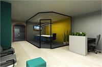 طراحی و بازسازی واحد اداری  پارتیشن اداری  تقسیم بندی فضا در محیط اداری  4