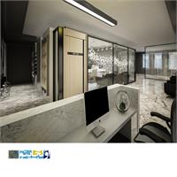 طراحی و بازسازی واحد اداری  پارتیشن اداری  تقسیم بندی فضا در محیط اداری  6