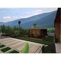 طراحی و محوطه سازی ویلا شمال  3