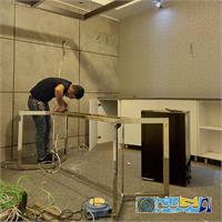 طراحی و اجرای اتاق کنفرانس. با تمام تحهیزات اتاق صدا نور و صدای کنفرانس 5