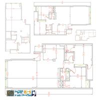 طراحی و نقشه برداری و زیر سازی تاسیسات  در باز سازی مسکونی  9