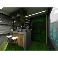 سن ایج دکور دفتر سن ایج دکور بالکن  3